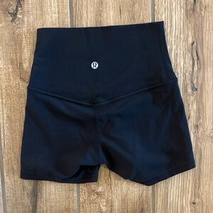 lululemon athletica Women's High-Waisted Black Shorts